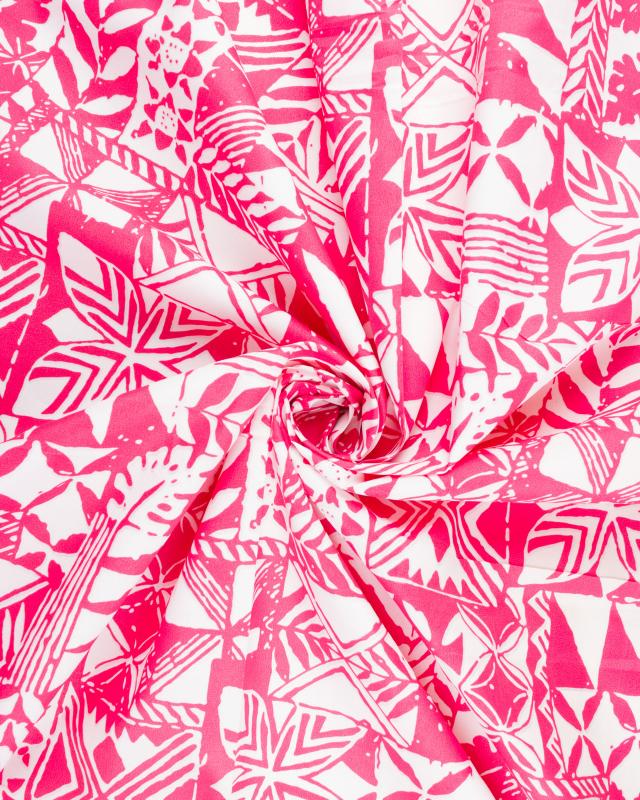 Polynesian fabric MAOHIS Pink - Tissushop